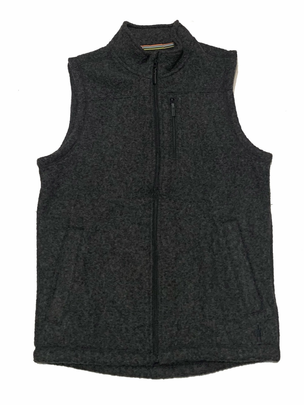Smartwool Men's Dark Charcoal Zip-Up Fleece Vest